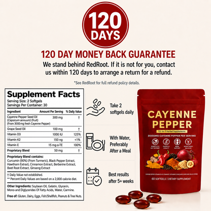 Cayenne softgels